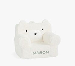 My First Anywhere Chair®, Ivory Sherpa Bear