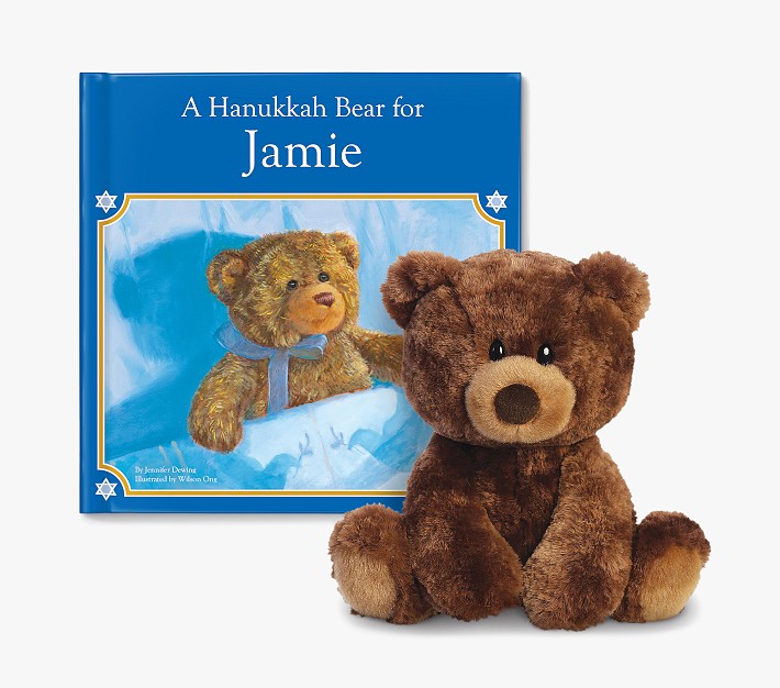A Hanukkah Bear Personalized Book &amp; Plush Set