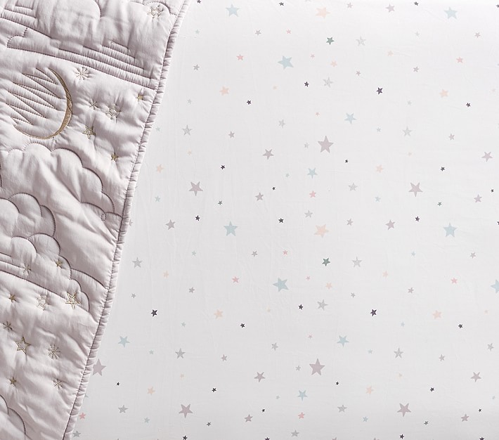 Twinkle Star Crib Fitted Sheet