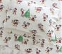 Disney Mickey Mouse Holiday Flannel Sheet Set &amp; Pillowcases