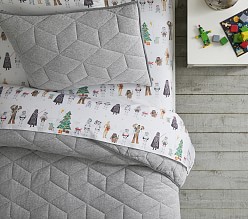 <em>Star Wars</em>™ Holiday Organic Sheet Set & Pillowcases