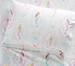 Bailey Mermaid Organic Sheet Set & Pillowcases