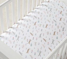 Organic Ramona Crib Sheets | Pottery Barn Kids