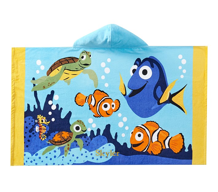 Disney and Pixar <em>Finding Nemo</em> Beach Kid Beach Hooded Towel