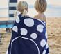 Indigo Dot Round Family Beach Towel