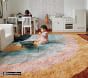 Stain Resistant Rainbow Arch Shag Rug