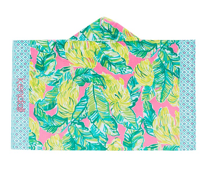 Lilly Pulitzer Local Flavor Kid Beach Hooded Towel