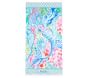 Lilly Pulitzer Mermaid Cove Kid Beach Towel