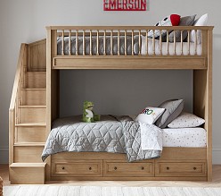 Fillmore Twin-Over-Twin Stair Bunk Bed