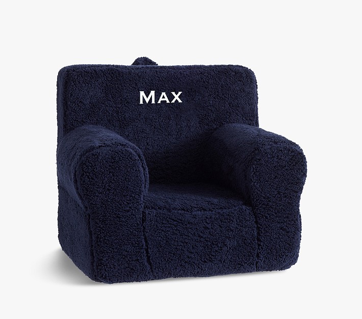 Kids Anywhere Chair&#174;, Navy Cozy Sherpa Slipcover Only
