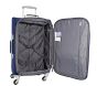 Mackenzie Navy Trim Solid Spinner Luggage