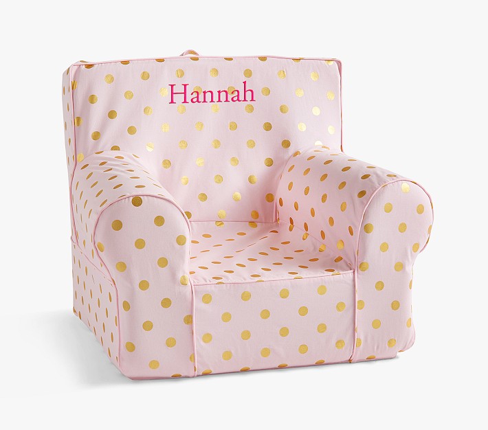 Kids Anywhere Chair&#174;, Blush Rose Gold Dot Slipcover Only