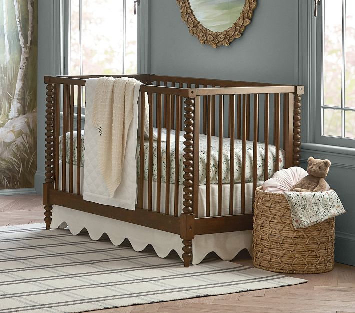 Scalloped Crib Skirt