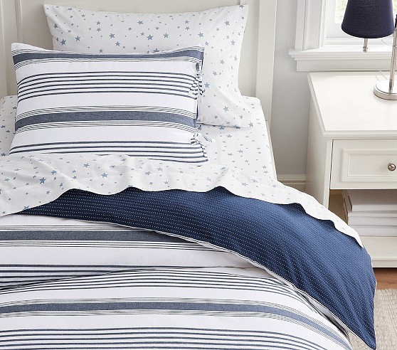 Housse De Couette King Size Pottery Barn – Matelassé Gris