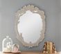 Enchanted Carved Wood Mirror