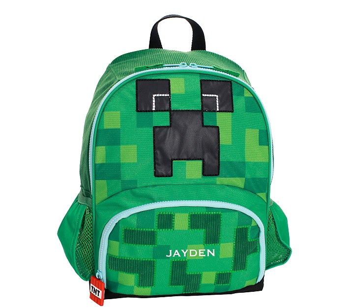 Mackenzie Minecraft&#8482; Creeper Critter Glow-in-the-Dark Backpacks