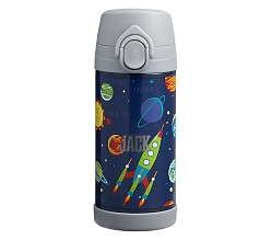 Mackenzie Navy Solar System Glow-in-the-Dark Water Bottles