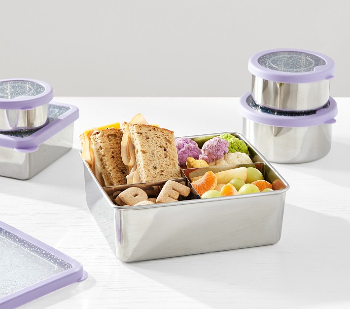 Spencer Stainless Glitter Bento Box