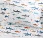 Shark Party Organic Sheet Set &amp; Pillowcases