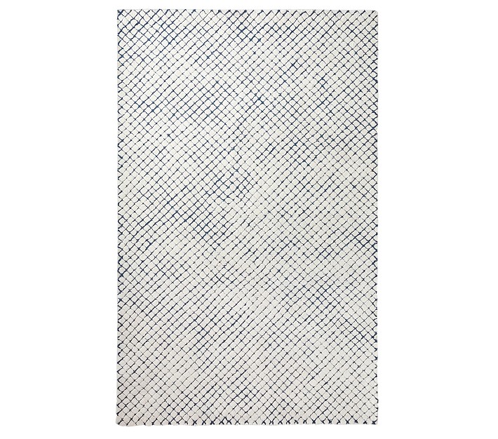 Performance Textured Trellis Rug