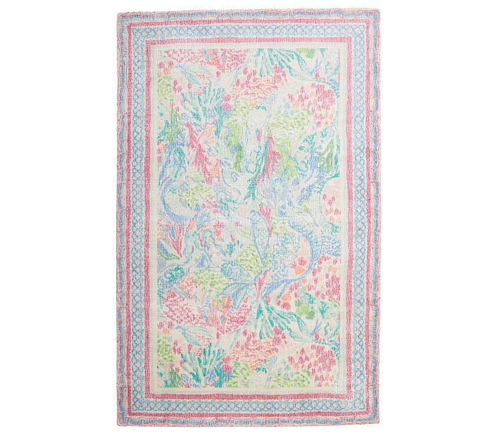 Lilly Pulitzer Mermaid Cove Rug