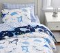 Shark Bite Organic Reversible Duvet &amp; Shams