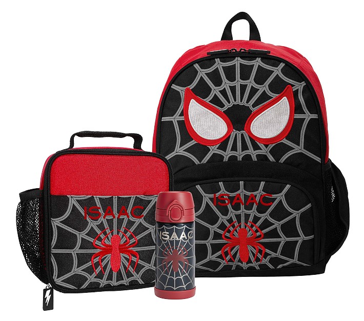 Pottery Barn Kids Spider-Man shops Mini Backpack and Classic Lunch Bag~NWT