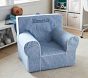 Anywhere Chair&#174;, Chambray with White Piping