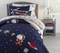 Glow-in-the-Dark Peanuts&#174; Snoopy&#174; Space Quilt &amp; Shams