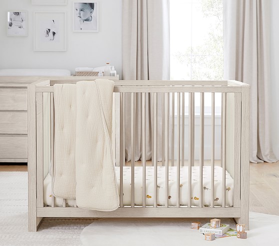 Costa Upholstered Convertible Crib | Pottery Barn Kids