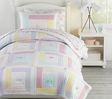 Annabelle Patchwork Quilt & Shams | Pottery Barn Kids