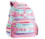 Mackenzie Pink Kayla Rainbow Stripes Backpacks