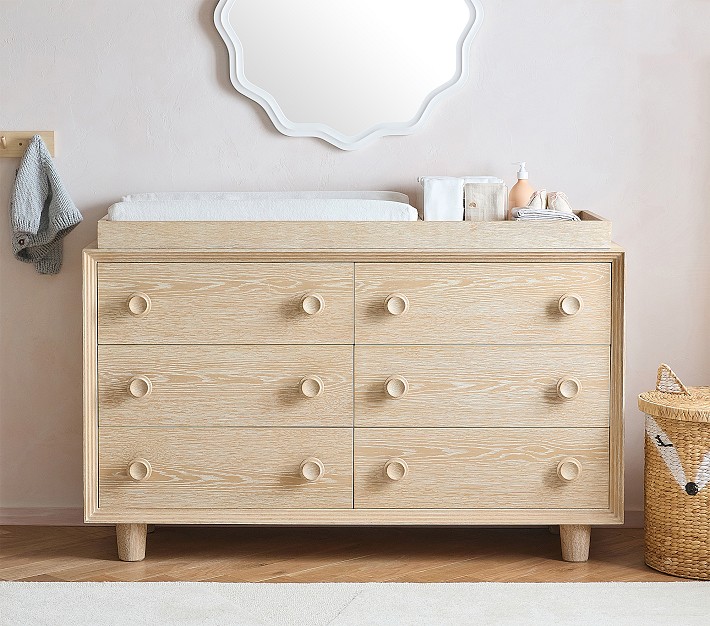 WE x PBK Vivienne Extra-Wide Nursery Dresser &amp; Topper (56&quot;)