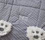 Navy Bear &amp; Pink Puppy Shaggy Sleeping Bag Bundle