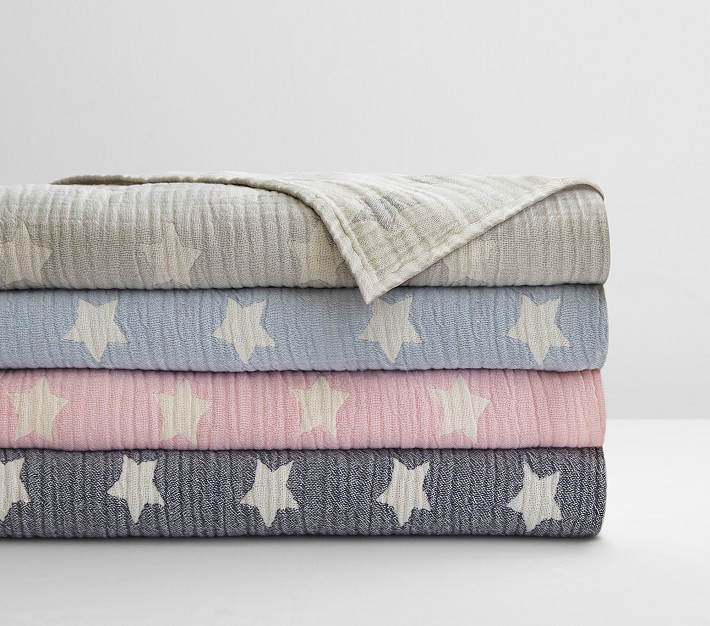 Shining Star Organic Matelass&#233; Baby Blanket