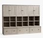 Cameron 3 x 3 Cubby &amp; Cabinet Wall System