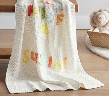 Pottery barn shops kids baby blanket