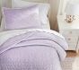 Velvet Pick Stitch Quilt &amp; Shams