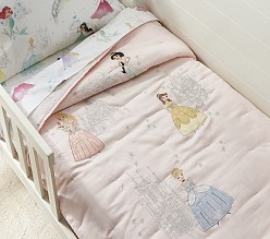 Disney Princess Castles Baby Quilt