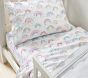 Rainbow Cloud Organic Toddler Sheet Set