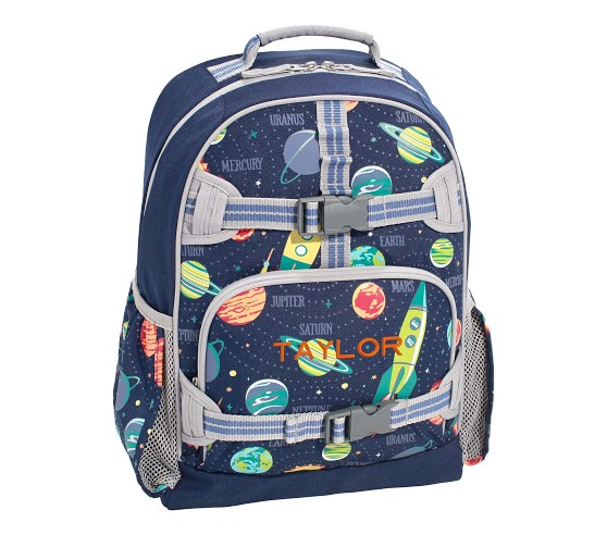 Mackenzie Navy Solar System Glow-in-the-Dark Backpacks