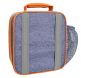 Mackenzie Navy/Blue/Orange Colorblock Lunch Boxes