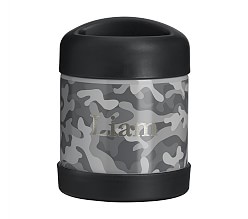 Mackenzie Black Gray Camo Trim Hot & Cold Container