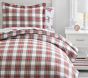 Morgan Plaid Organic Duvet Cover &amp; Shams