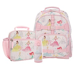 Mackenzie Disney Princess Castle Shimmer Backpacks | Pottery Barn Kids