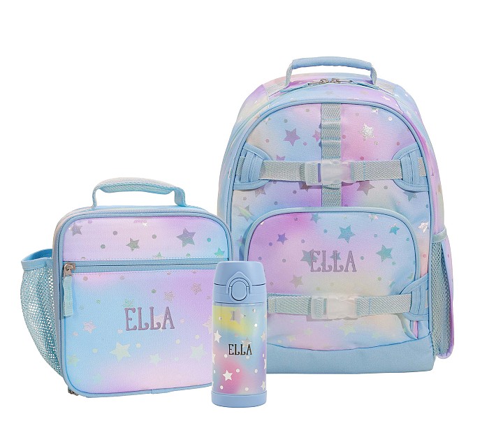 Mackenzie Dreamy Stars Backpack &amp; Lunch Bundle, Set of 3