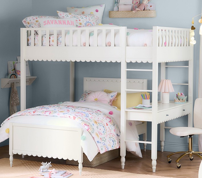 Penny Full Loft &amp; Lower Bed Set