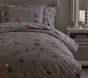 Galaxy Heart Glow-in-the-Dark Duvet Cover &amp; Shams