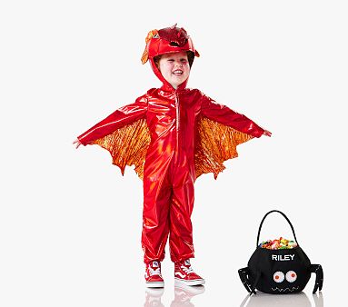 Red Metallic Dragon Kids Costume | Pottery Barn Kids