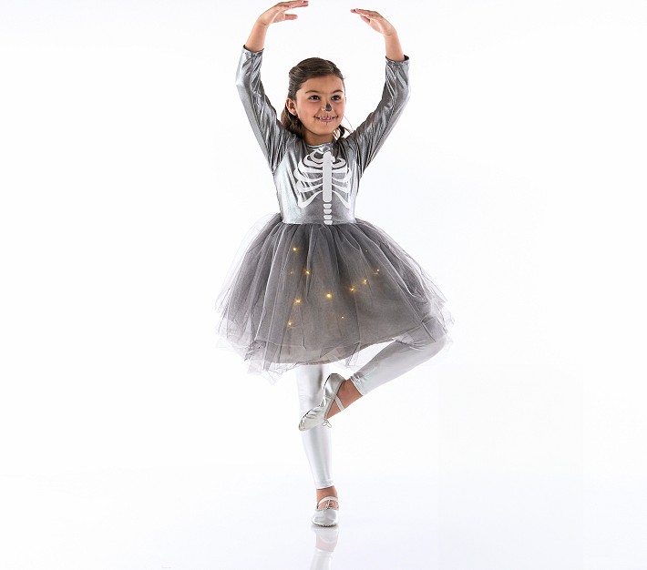 Light-Up Skeleton Tutu Costume